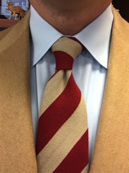  Striped English Wool Tie #8 
