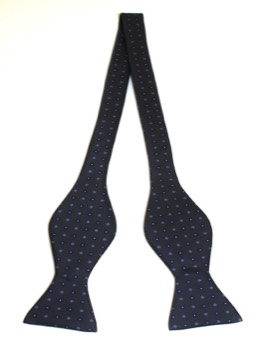  Macclesfield Printed Silk Bow Tie 