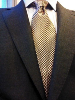  English Pattern Silk Tie #6  