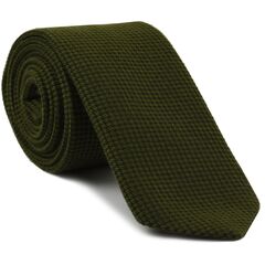 {[en]:Olive Green Cashmere Black Warp Tie