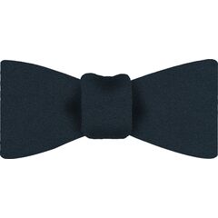 {[en]:Midnight Blue Satin Silk Bow Tie