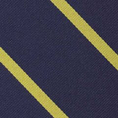 {[en]:University College Oxford Stripe Silk Pocket Square