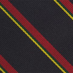 {[en]:Royal Marines Stripe Silk Pocket Square