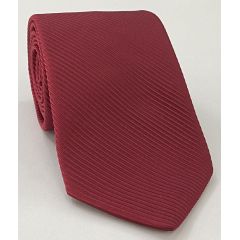 Dark Red Grosgrain Silk Tie GGRT-3