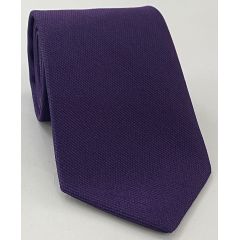 Dark Purple Mulberrywood Weave Silk Tie MWT-1