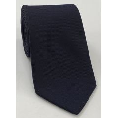 Midnight Blue Oxford Silk Tie FFOXT-2