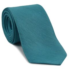{[en]:Turquoise Linen Tie