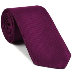 {[en]:Purple/Red Large Twill Silk Tie