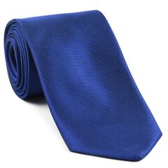 {[en]:Sky Blue Large Twill Silk Tie