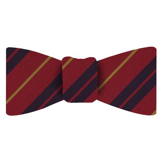 {[en]:Atkinsons Stripe Irish Poplin Tie Bow Tie