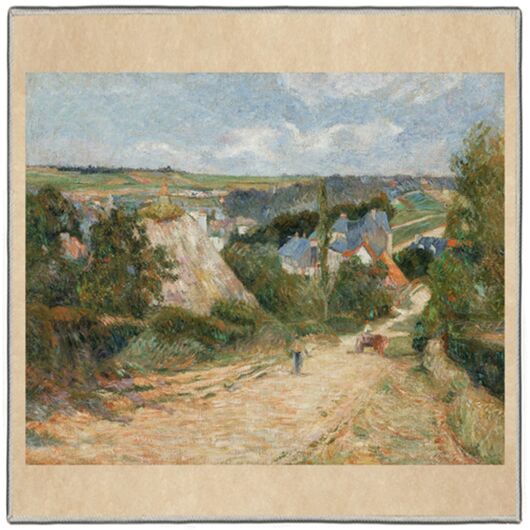 {[en]:Gauguin Entrance to the Village of Osny 1882-83 Pocket Square