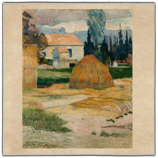 {[en]:Gauguin Landscape near Arles 1888 Pocket Square