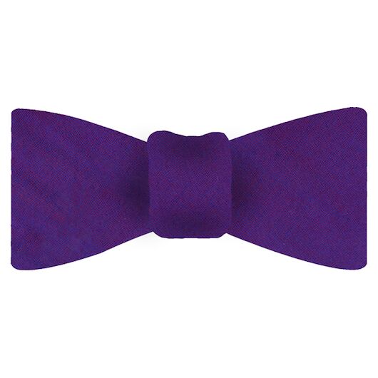 {[en]:Bluish Purple Thai Shot Silk Bow Tie