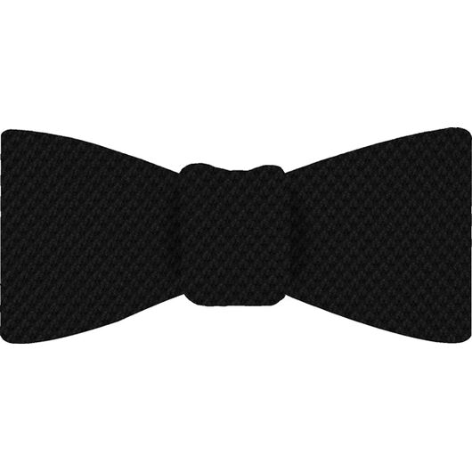 Black Cashmere Black Warp Bow Tie CABT-3