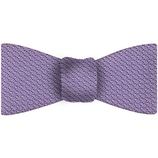 Lavender Grenadine Grossa Silk Bow Tie #GGBT-32
