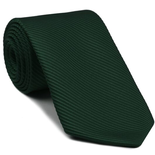 {[en]:Forest Green Grosgrain Silk Tie