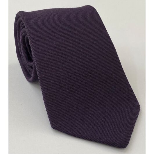 Purple Wool/Silk Tie GWST-6