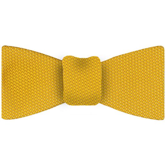 Yellow Gold Grenadine Fina Silk Bow Tie #GFBT-29