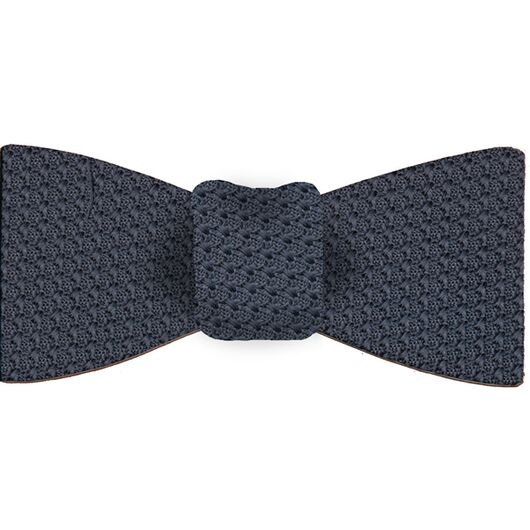 {[en]:Slate Blue Prometeo Grenadine Silk Bow Tie
