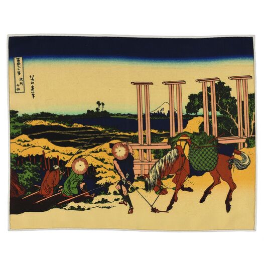 {[en]:Senju Hokusai Print Pocket Rectangle