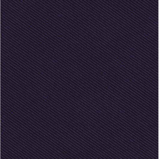 {[en]:Deep Dark Purple Reppe Solid Silk Pocket Square