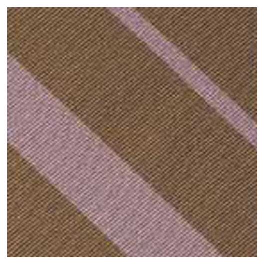 {[en]:Brown & Pink Reppe Stripe Silk Pocket Square