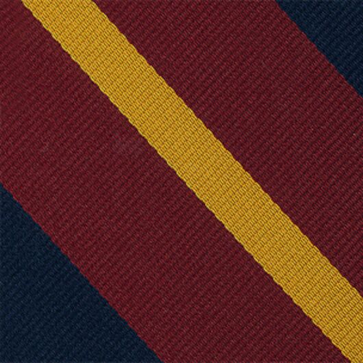 {[en]:1st King Dragoon Guards Stripe Silk Pocket Square