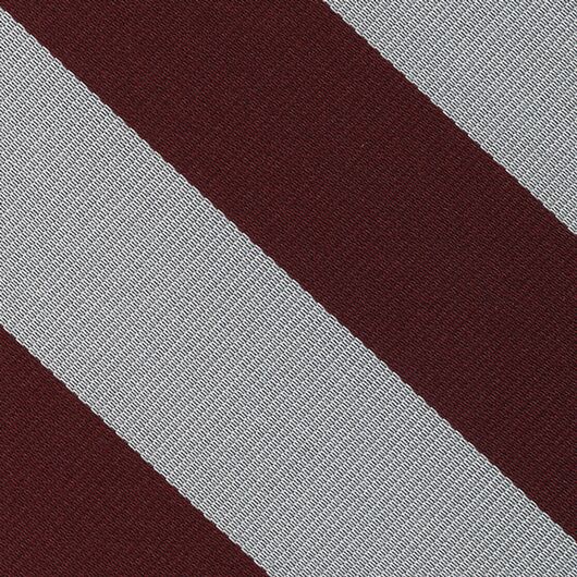{[en]:Christ's College Cambridge Stripe Silk Pocket Square