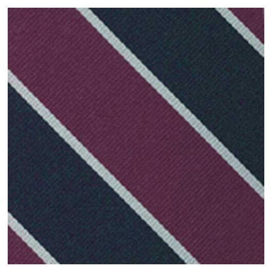 {[en]:Balliol College Stripe Silk Pocket Square