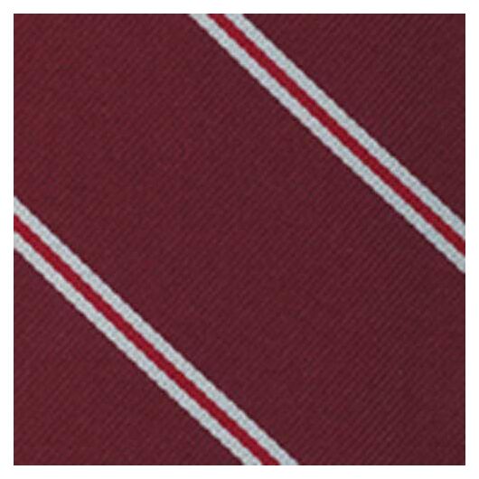 {[en]:Hertford College Oxford Stripe Silk Pocket Square
