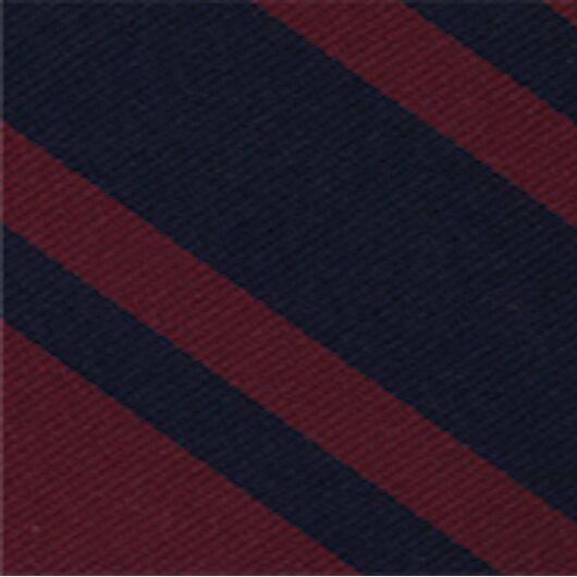 {[en]:Royal Engineers Stripe Silk Pocket Square