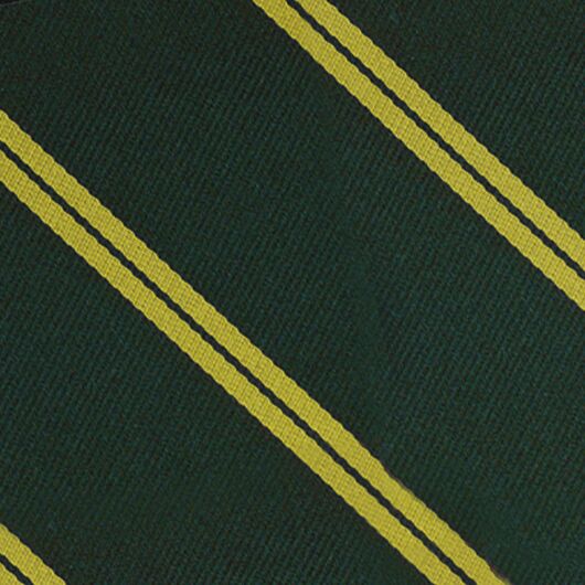 {[en]:Nottinghamshire Yeomanry Stripe Silk Pocket Square