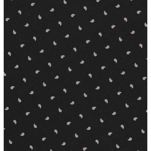{[en]:Off-White on Bitter Chocolate Print Pattern Silk Pocket Square