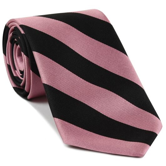 {[en]:Worcester College Oxford Stripe Silk Tie