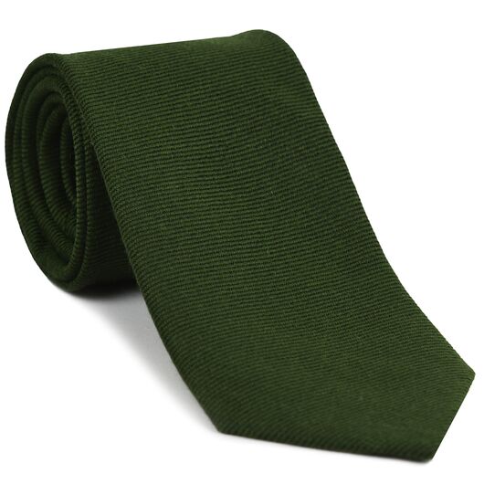 {[en]:Forest Green Wool/Silk Tie