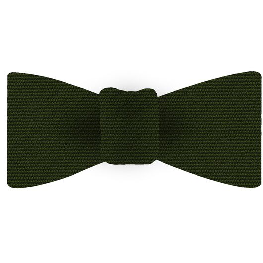{[en]:Forest Green Wool/Silk Bow Tie