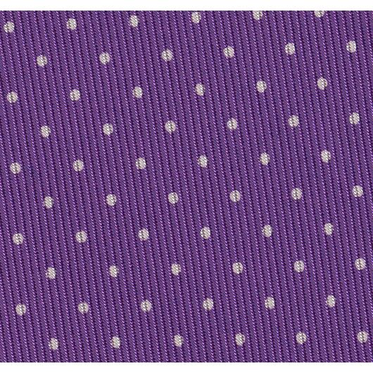 Off-White on Magenta Print Pin Dot Silk Bow Tie #MCPDBT-30