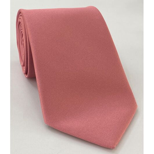 Dark Pink Reppe Solid Silk Tie ERST-28