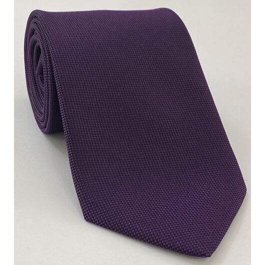 Purple Oxford Silk Tie FFOXT-15