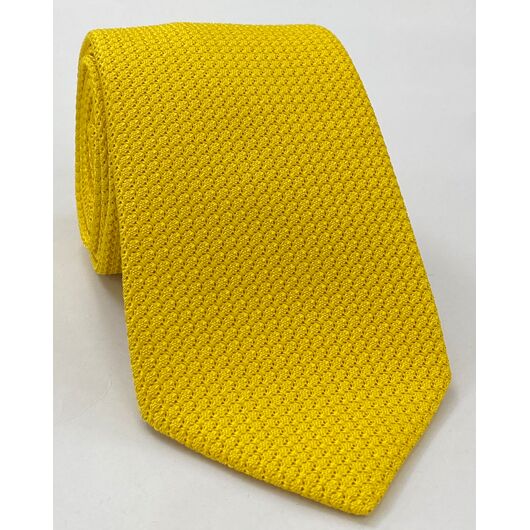 Yellow Gold Grenadine Grossa Silk Tie GGT-29