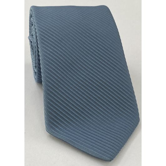 Slate Blue Grosgrain Silk Tie GGRT-10