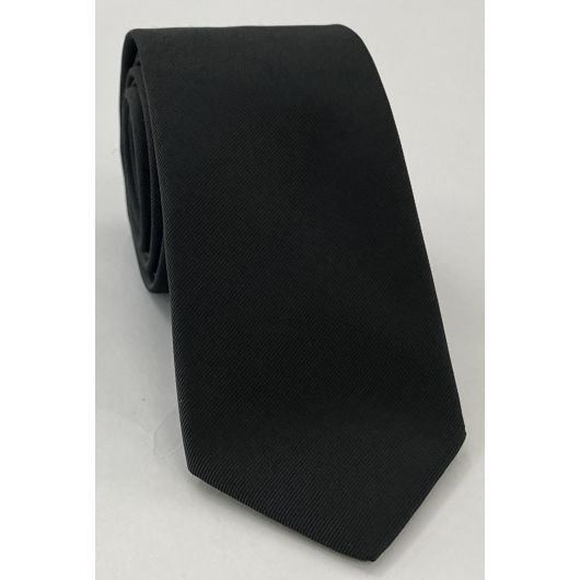 Black Mogador Solid Tie MGSOT-1