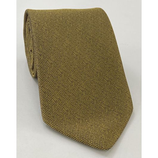 Gold Mulberrywood Weave Silk Tie MWT-16