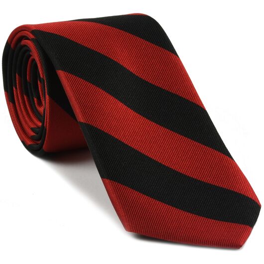 {[en]:5/6 Royal Victoria Stripe Silk Tie