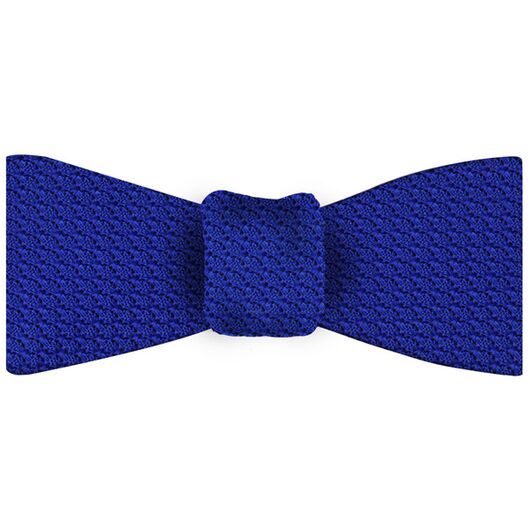 {[en]:Royal Blue Grenadine Grossa Silk Bow Tie